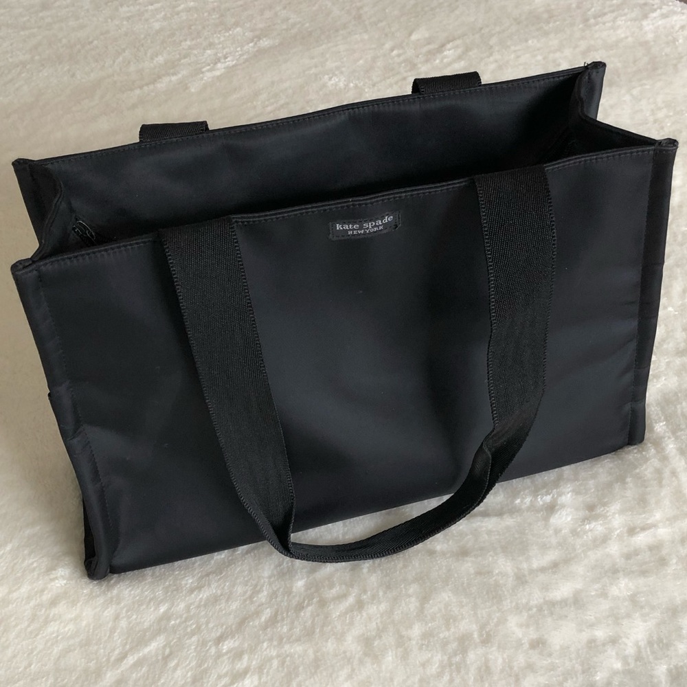 KATE SPADE Black Nylon Tote